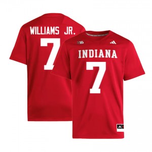 #7 E.J. Williams Jr. Indiana Crimson Men Jersey Alumni College Football 541443-807