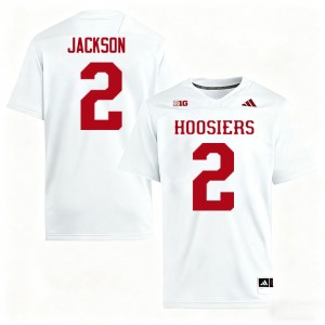#2 Makai Jackson Indiana Hoosiers White Men Jerseys Alumni College Football 402087-422