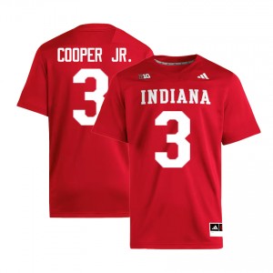 #3 Omar Cooper Jr. Indiana Crimson Men's Jerseys Player College Football 814747-896