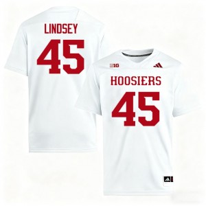 #45 Sam Lindsey Indiana University White Mens Jersey Game College Football 106337-743