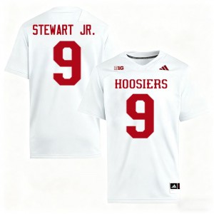 #9 Seaonta Stewart Jr. IU White Men's Jersey Alumni College Football 496192-554
