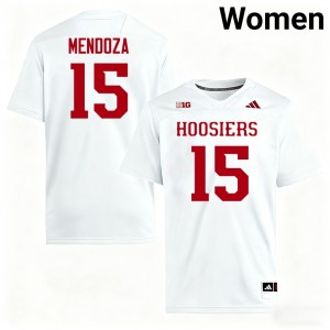 #15 Fernando Mendoza The Hoosier State White Women Jersey 2025 College Football 805860-288