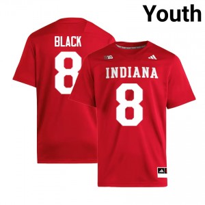 #8 Kaelon Black The Hoosier State Crimson Youth Jerseys University College Football 843631-381